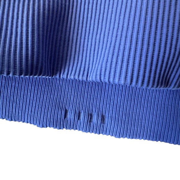 Lululemon Ebb to Street Bra Light Support Periwinkle Blue Size 10 Larkspur - Picture 8 of 8